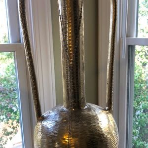 Bronze dainty lariat necklace